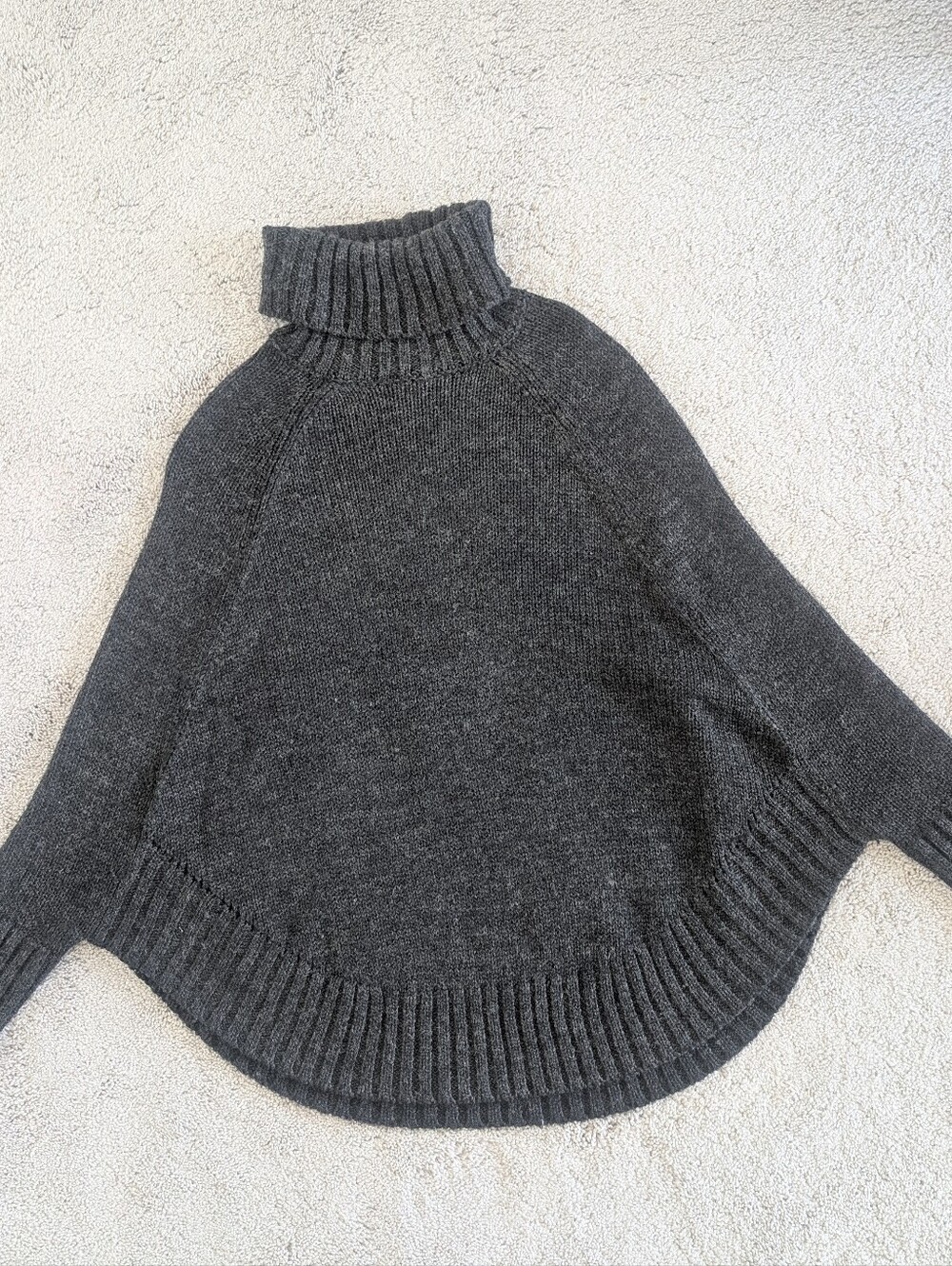 Michael Kors Charcoal Turtleneck Knit